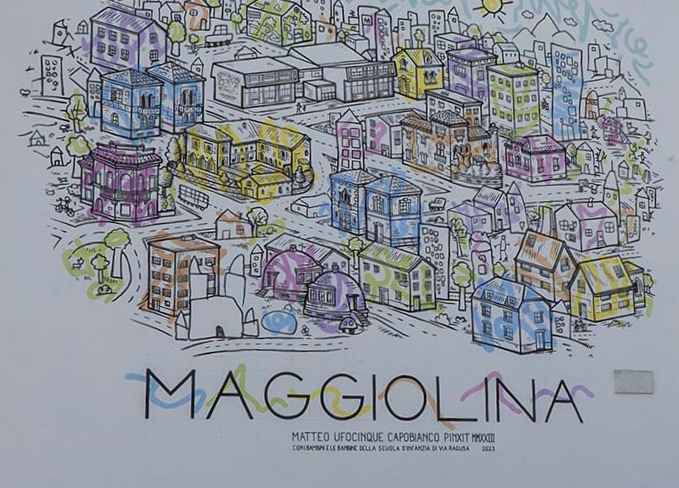 Murale Maggiolina